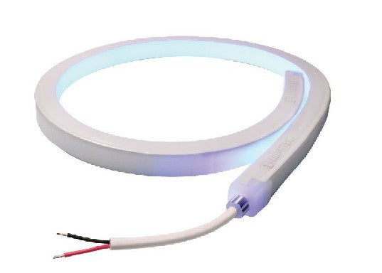 LUMITEC Moray Flex Light with Internal Controller, Full color RGBW Spectrum, 3 ft TopView, White Bracket | 101640