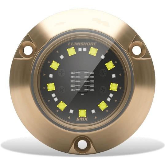LUMISHORE SMX24 Underwater Surface Mount Blue and White Single Light | 60-0533 | 010-04504-00 - Clinch River Fishing USA