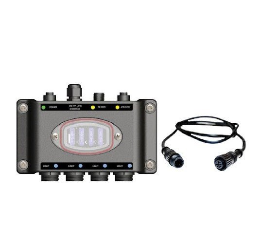 LUMISHORE SUPRA i-Connect Hub Kit (Additional Hub with Cable and Connectors)| 60-0317 | 010-04356-00 - Clinch River Fishing USA
