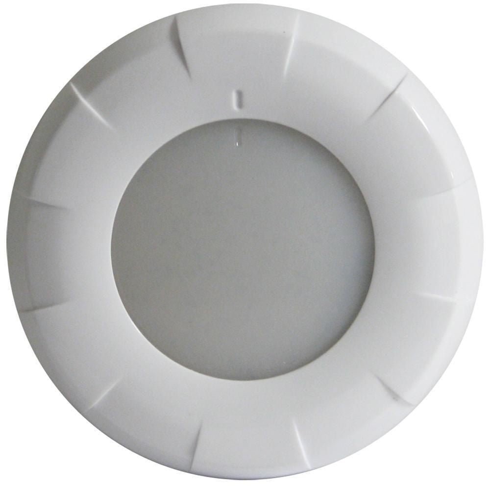 Lumitec Aurora Dome Light White/Red LED Light White Finish 12/24v - Clinch River Fishing USA