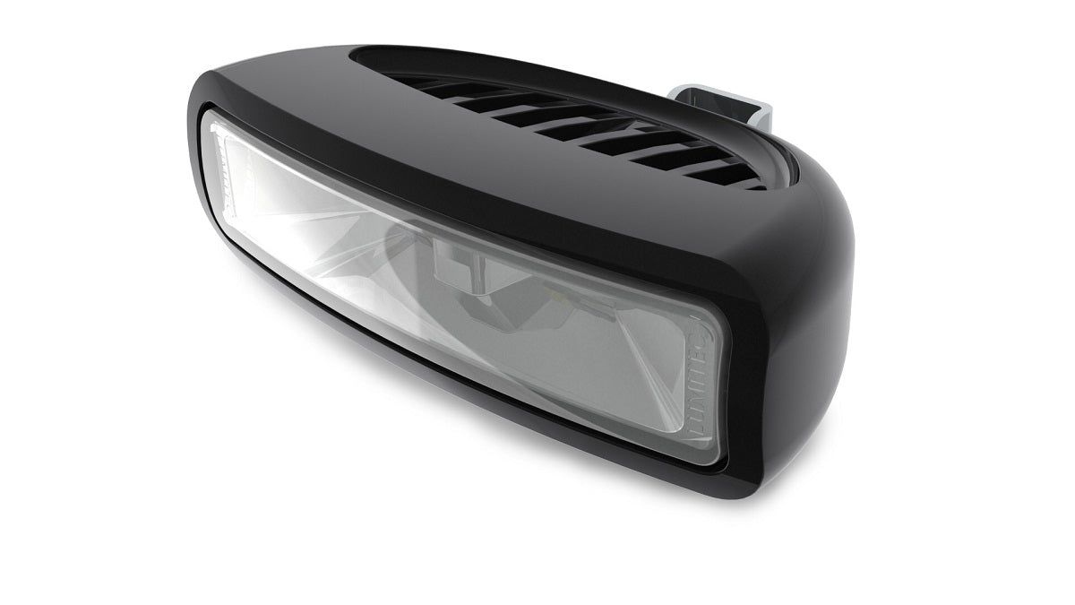 Lumitec Caprera3 Flood Light White LEDfts Non - Dimming Bracket Mount Black 12/24v - Clinch River Fishing USA