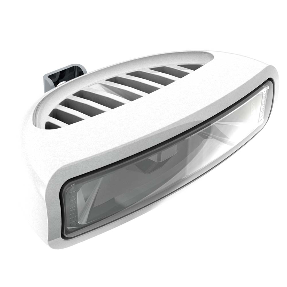 Lumitec Caprera3 Spreader Light - White/Red Dimming - White Housing - Clinch River Fishing USA