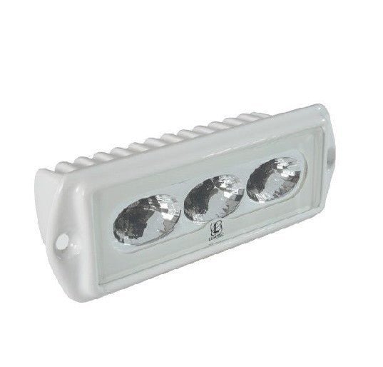 LUMITEC Capri LT Flush Mount LED Flood Light, White | 101288 - Clinch River Fishing USA