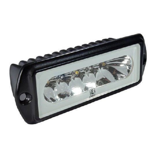 LUMITEC Capri2 Flush Mount LED Flood Light, Black, White/Blue Dimming | 101186 - Clinch River Fishing USA