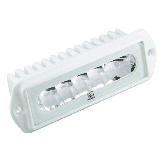 LUMITEC Capri2 Flush Mount LED Flood Light - White/Blue | 101099 - Clinch River Fishing USA