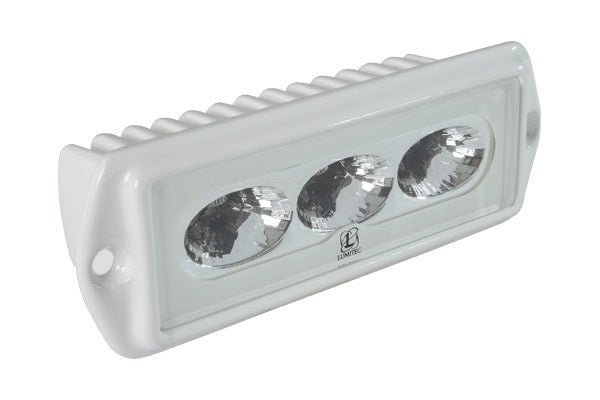 Lumitec CapriLT Floodlight White LED Flush Mount White Finish 12/24v - Clinch River Fishing USA