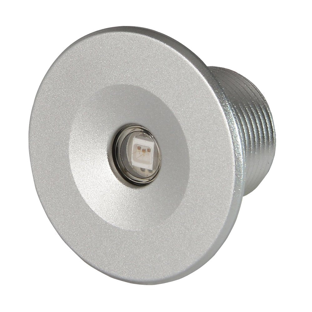 Lumitec Echo Courtesy Light - Brushed Housing - Warm White Light - Clinch River Fishing USA