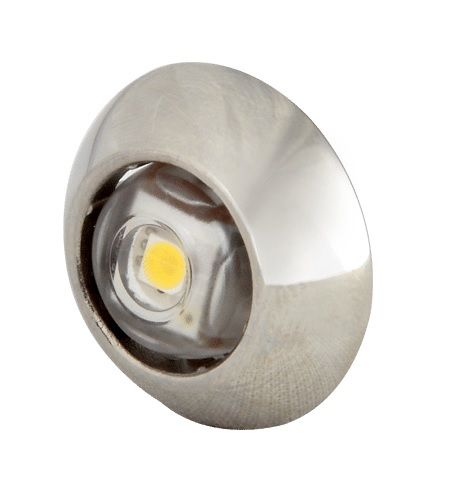 Lumitec Exuma Courtesy Light Red LED Polished Stainless Steel 12v - Clinch River Fishing USA