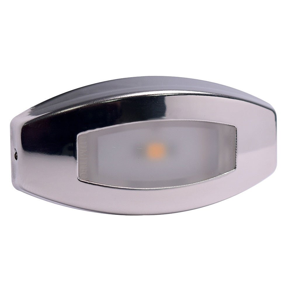 Lumitec Fiji Courtesy Light - Polished Housing - Direct RGBW Lights - 4-Pack - Clinch River Fishing USA