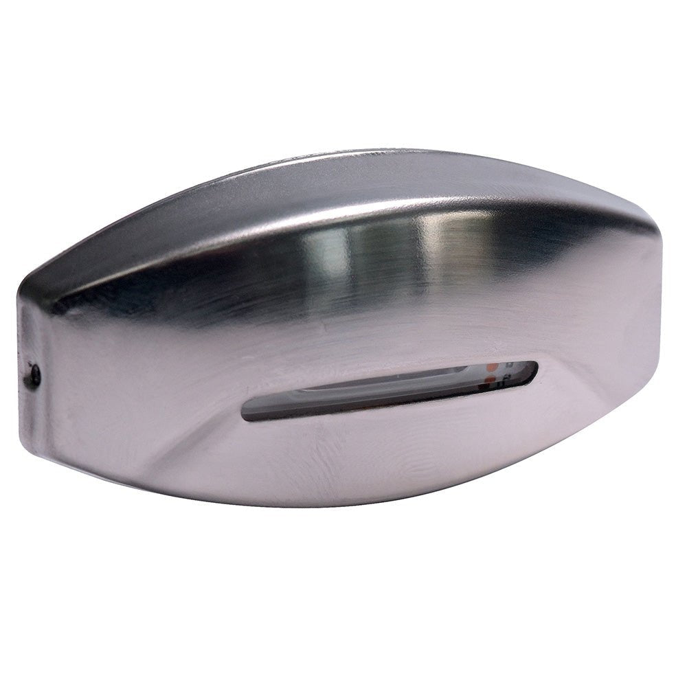 Lumitec Fiji Courtesy Light - Polished Housing - Indirect RGBW Lights - 4-Pack - Clinch River Fishing USA
