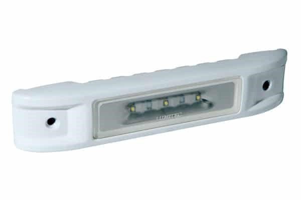 Lumitec Ibiza Utility/Engine Room Light 12v White Finish White LEDfts - Clinch River Fishing USA