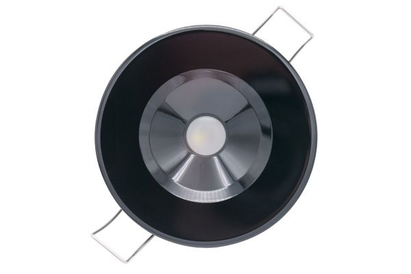 Lumitec Illusion Down Light White LED Non - Dimming Black Reflector 10 - 30v - Clinch River Fishing USA