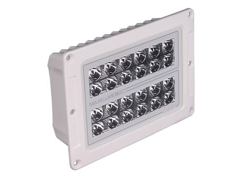 Lumitec Maxillume H120 Flood White LED Flush mount White Housing 12/24v - Clinch River Fishing USA