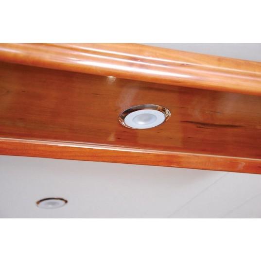 LUMITEC Mirage Flush Mount LED Down Light, White, White/Blue/Red/Purple Lights | 113120 - Clinch River Fishing USA