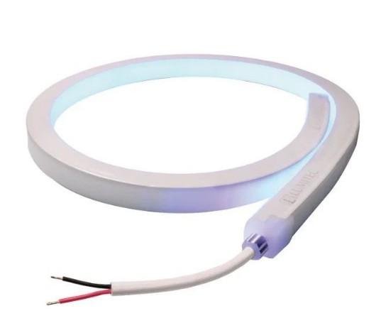 LUMITEC Moray Flex Light with Internal Controller, Full color RGBW Spectrum, 1.5 ft, TopView, White Exterior | 101647 - Clinch River Fishing USA