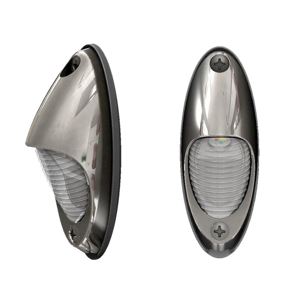 Lumitec Nautilus Piling Light - Spectrum RGBW - Stainless Steel Housing - Clinch River Fishing USA