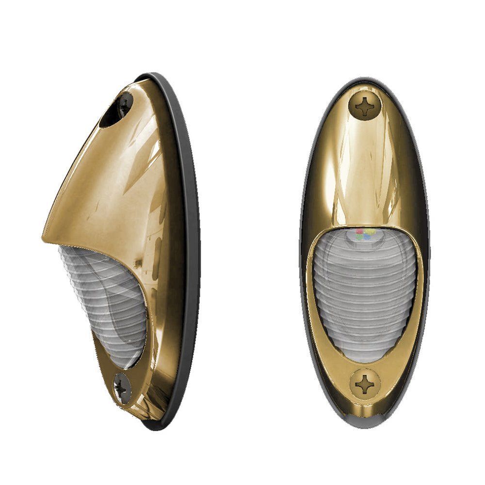 Lumitec Nautilus Piling Light - Warm White - Bronze Housing - Clinch River Fishing USA
