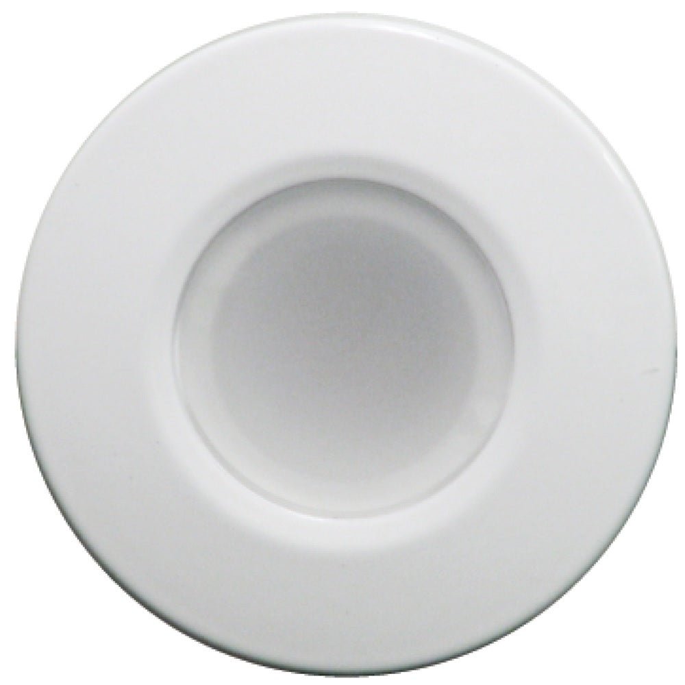 Lumitec Orbit Down Light W/B/R LED White Finish - Clinch River Fishing USA