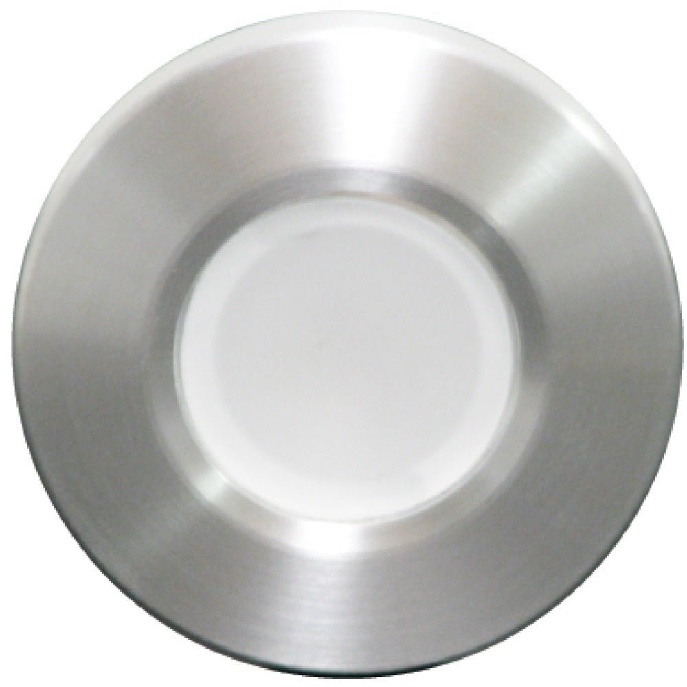 Lumitec Orbit Down Light White LED Brushed Finish - Clinch River Fishing USA