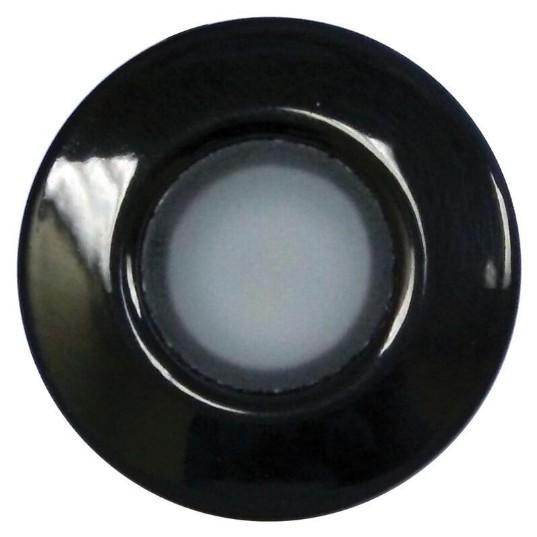 LUMITEC Orbit Flush Mount LED Down Light, Black, White/Red/Blue/Purple Lights | 112550 - Clinch River Fishing USA