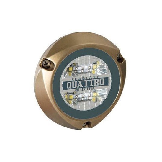 LUMITEC Quattro LED Underwater Light, Bronze, Spectrum RGBW | 101510 - Clinch River Fishing USA