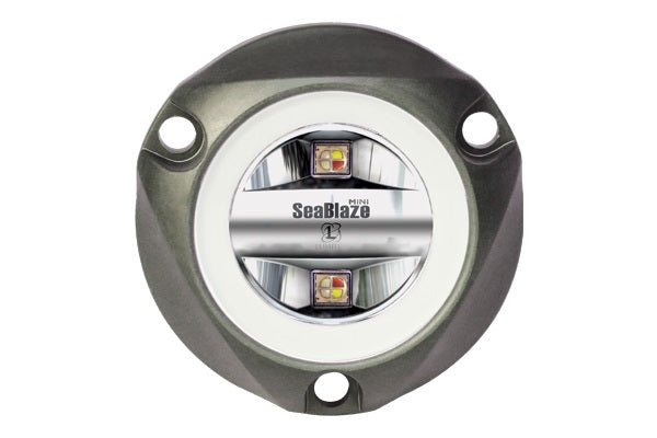 Lumitec Seablaze Mini Spectrum RGBW LED Underwater Light Anodized Aluminum 12/24v - Clinch River Fishing USA