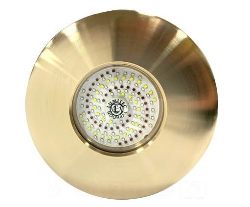 Lumitec Typhoon Flush Mount Thru Hull 12/24V Blue/White LED Underwater - Clinch River Fishing USA