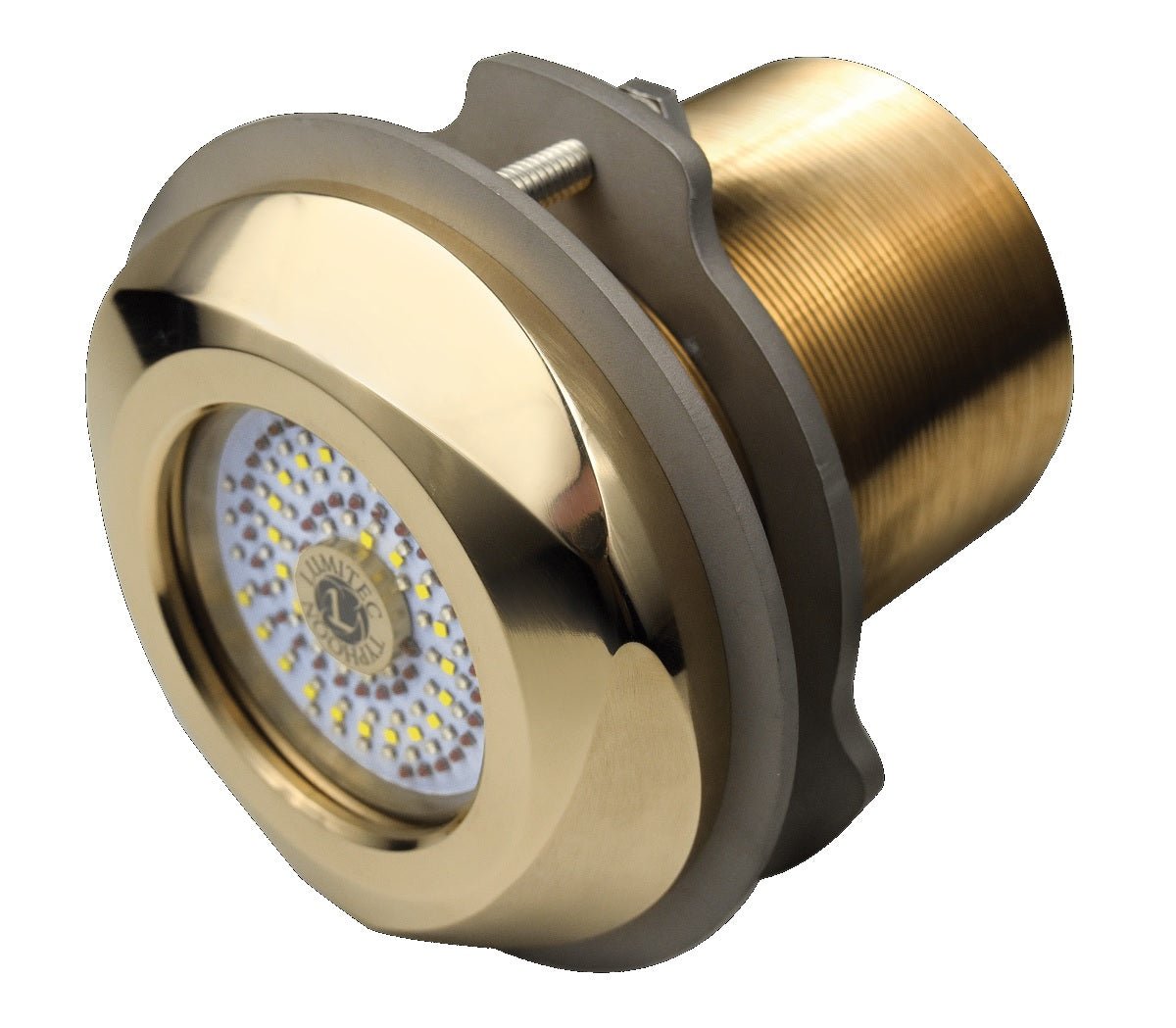 Lumitec Typhoon Thru - Hull Thru Hull 12/24v Blue/White LED Underwater - Clinch River Fishing USA