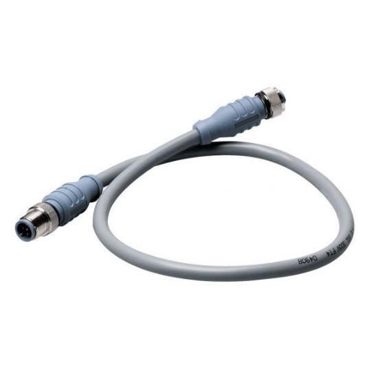 MARETRON Micro Double-Ended Cordset - M to F - 0.5m (gray) | CM-CG1-CF-00.5 - Clinch River Fishing USA