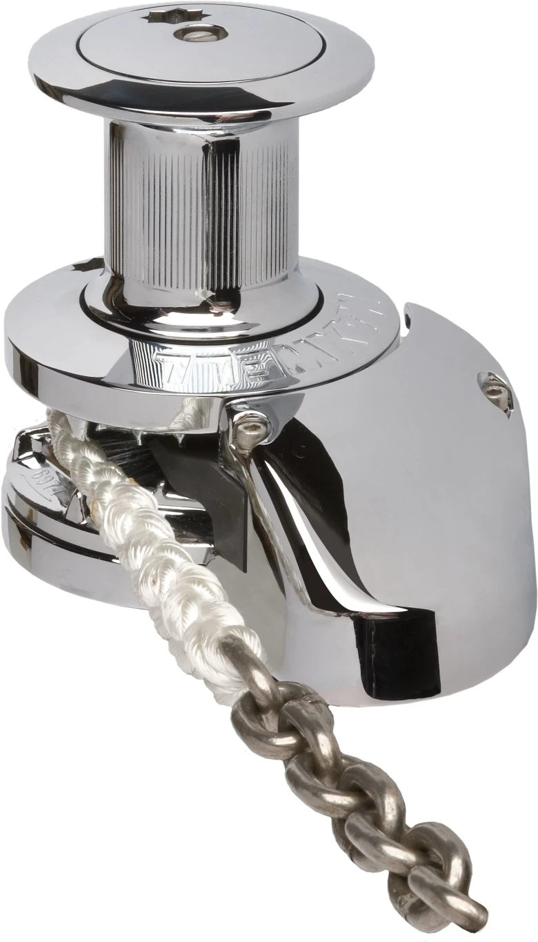 Maxwell RC10 - 10 Vertical 12v Windlass with Capstan for 3/8in Chain & 5/8in Line - Clinch River Fishing USA