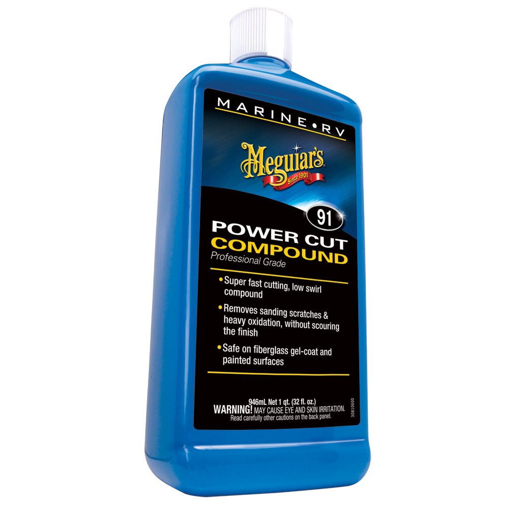 Meguiar's 91 Marine/RV Pro Grade Power Cut Compound - 32oz - Clinch River Fishing USA