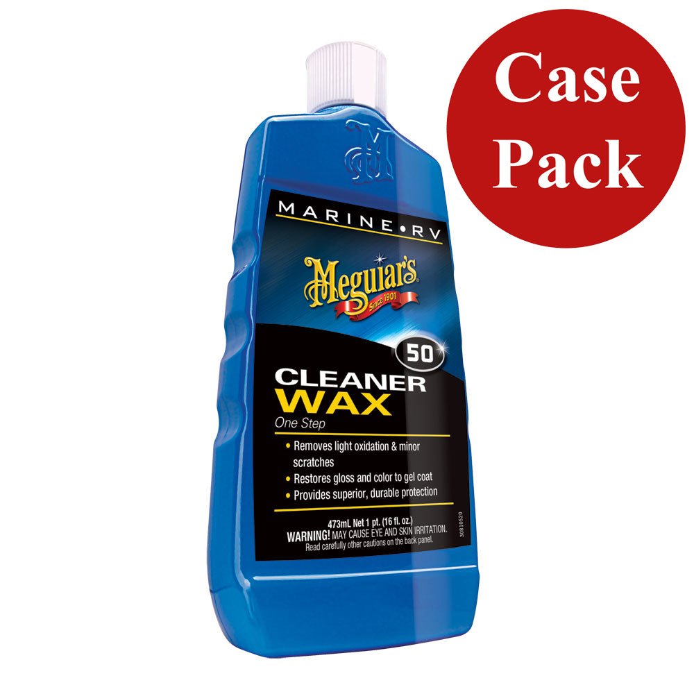 Meguiar's Boat/RV Cleaner Wax - 16 oz - *Case of 6* - Clinch River Fishing USA