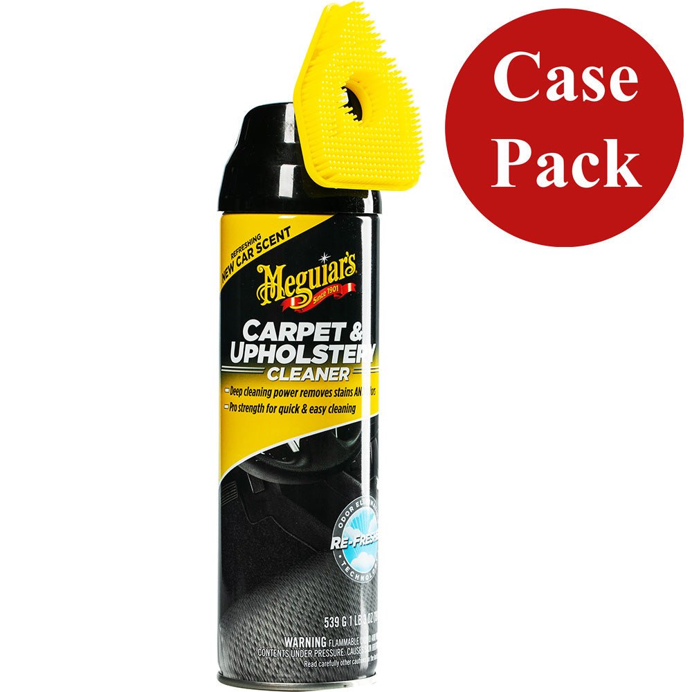 Meguiar's Carpet & Upholstery Cleaner - 19oz. *Case of 6* - Clinch River Fishing USA
