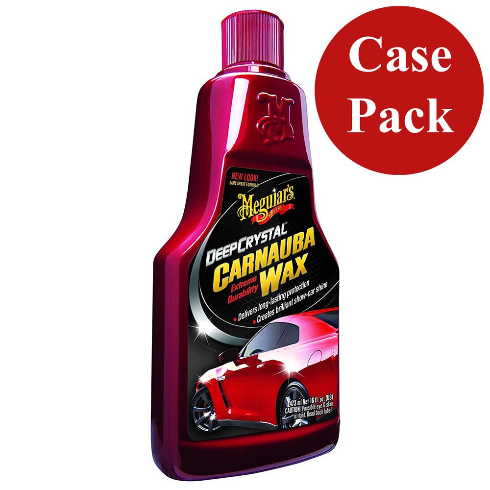 Meguiar's Deep Crystal® Carnauba Wax - 16oz *Case of 6* - Clinch River Fishing USA