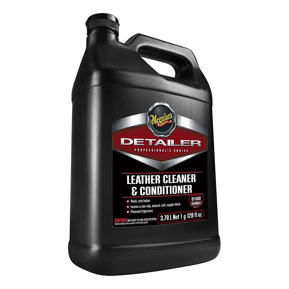 Meguiar's Detailer Leather Cleaner & Conditioner - 1 - Gallon - Clinch River Fishing USA