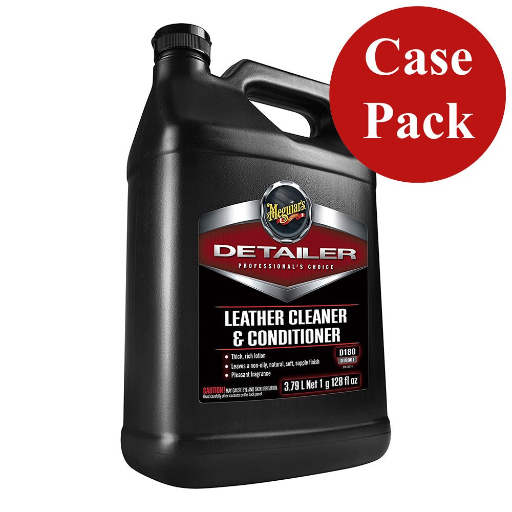 Meguiar's Detailer Leather Cleaner & Conditioner - 1 - Gallon *Case of 4* - Clinch River Fishing USA