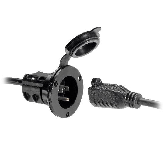 MINN KOTA AC Power Port-Black / MKR-21 | 1865108 - Clinch River Fishing USA
