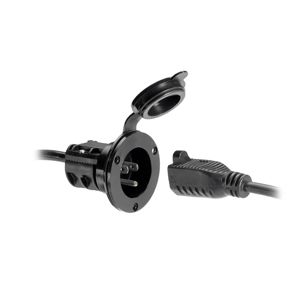 Minn Kota MKR-21 AC Power Port Black - Clinch River Fishing USA