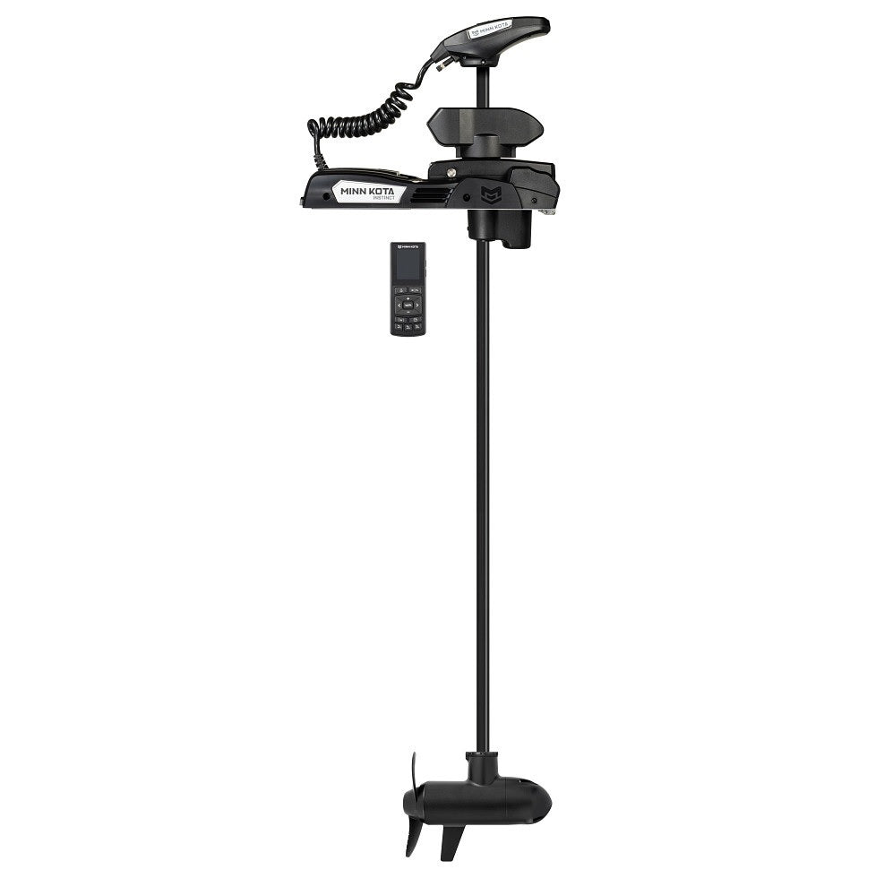 Minn Kota Riptide Instinct Quest 90/115 72in 24/36v Wireless Remote, Black - Clinch River Fishing USA