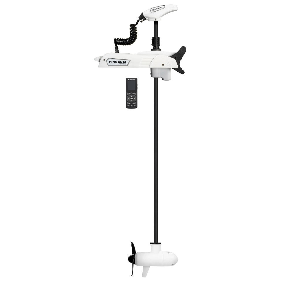 Minn Kota Riptide Terrova Quest 90/115 72in 24/36v Wireless Remote - White - Clinch River Fishing USA