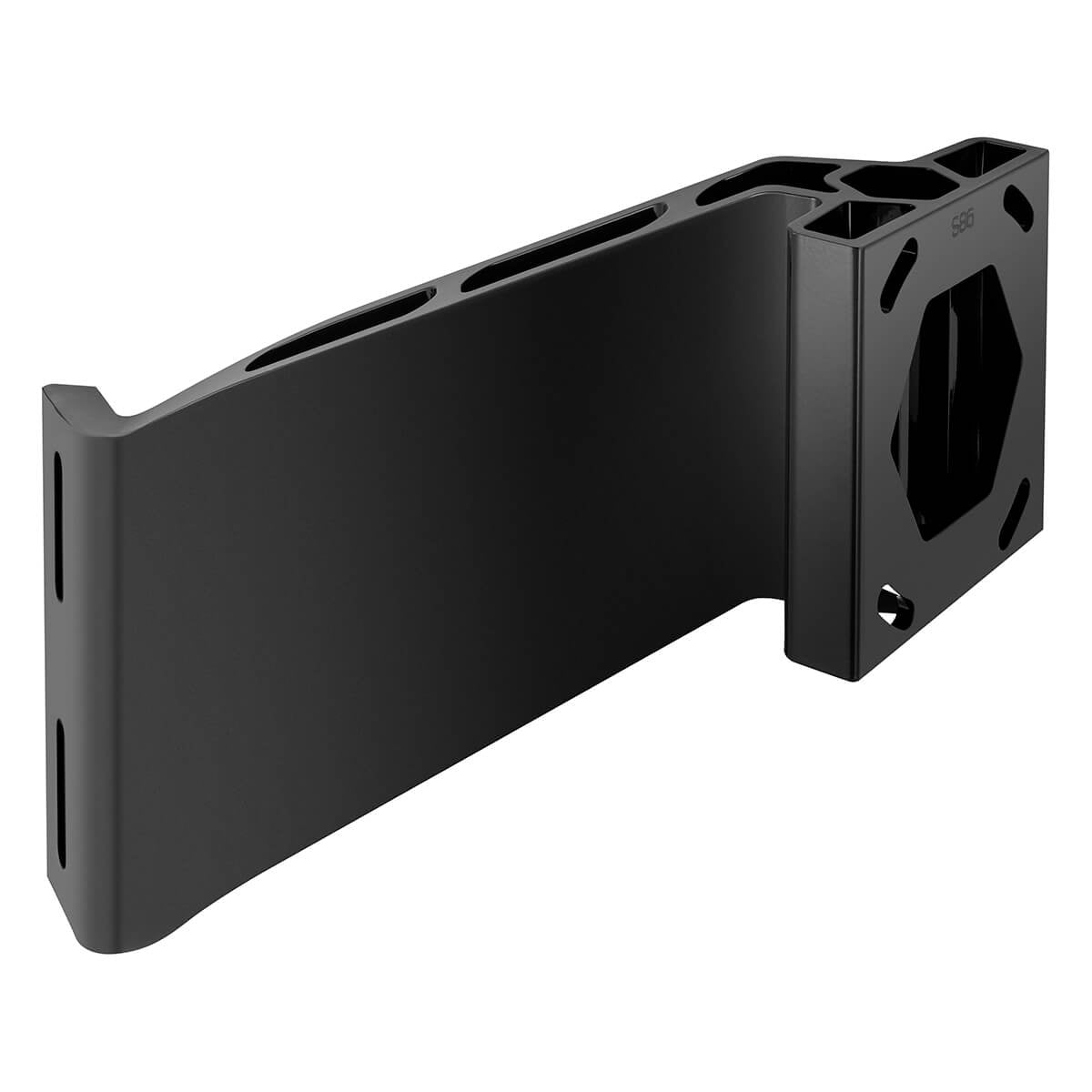 Minn Kota S86 Black Jack Plate Adapter for Raptor Starboard 8in Setback 6in Rise - Clinch River Fishing USA
