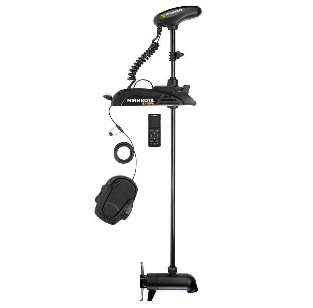 Minn Kota Terrova Combo 112 60in DSC Wireless Remote and Foot Pedal - Clinch River Fishing USA