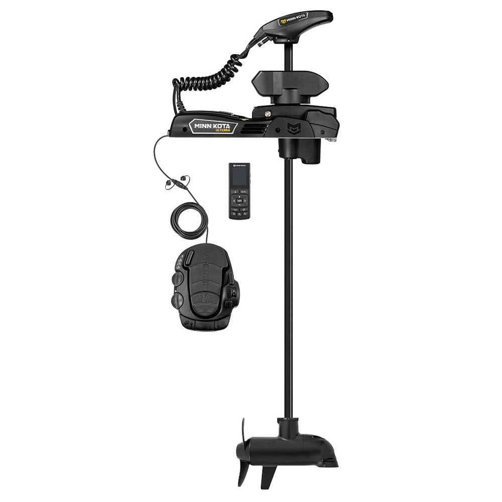 Minn Kota Ulterra QUEST™ 90/115 Trolling Motor w/Wireless Remote - Dual Spectrum CHIRP - 24/36V - 90/115LBS - 60" - Clinch River Fishing USA