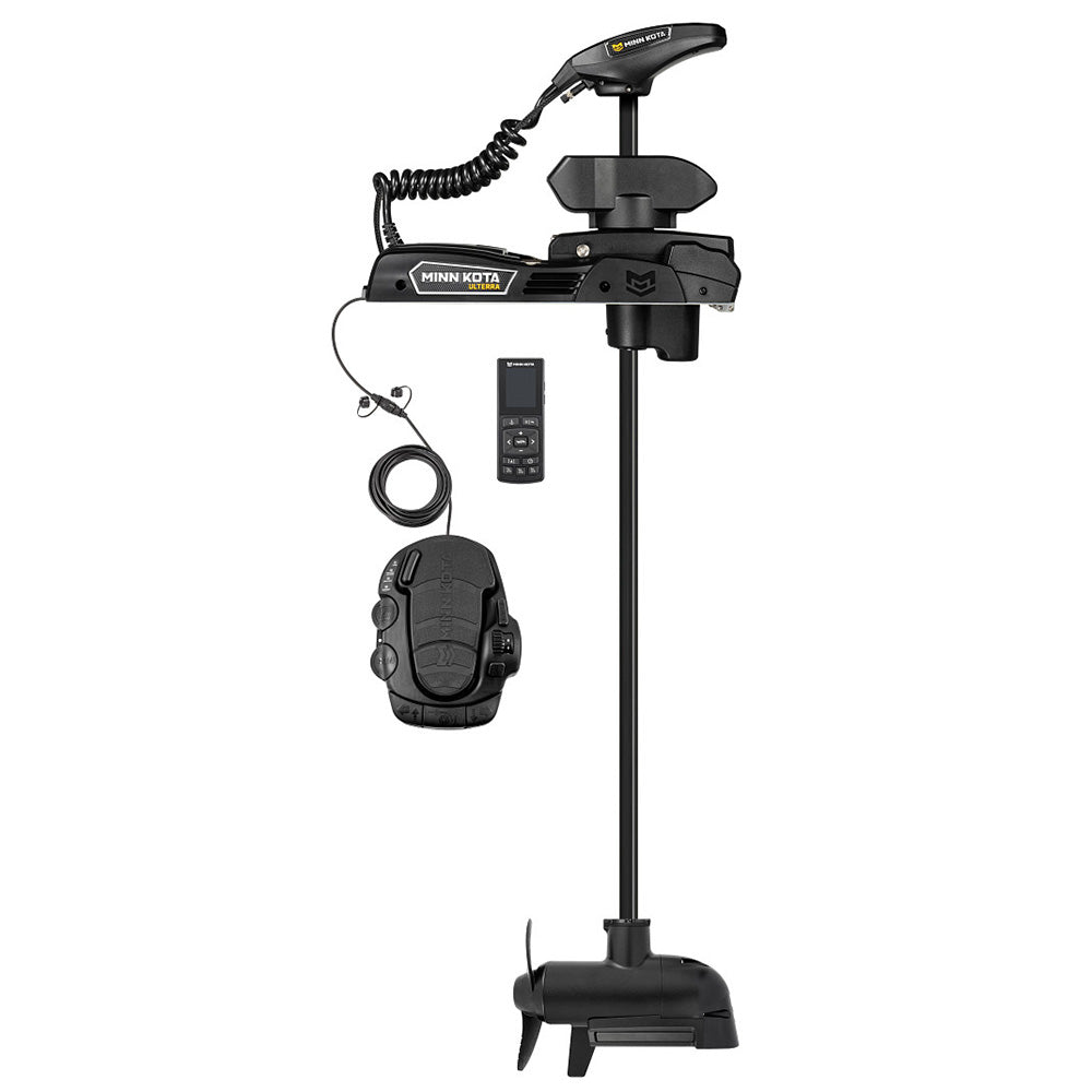 Minn Kota Ulterra QUEST™ 90/115 Trolling Motor w/Wireless Remote - MEGA Down/Side Imaging - 24/36V - 90/115LBS - 60" - Clinch River Fishing USA