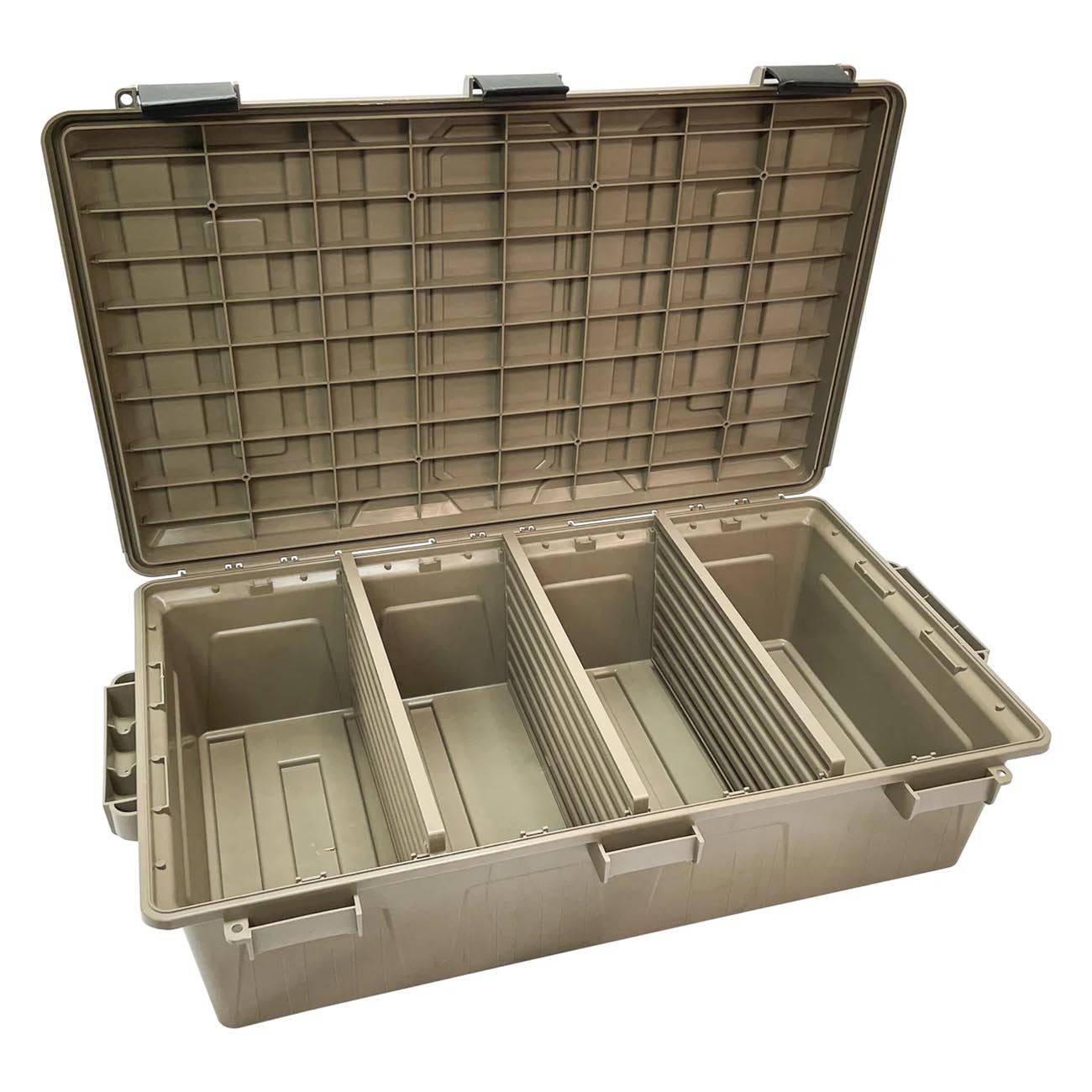 MTM Ammo Crate - Divided Utility Box - Clinch River Fishing USA