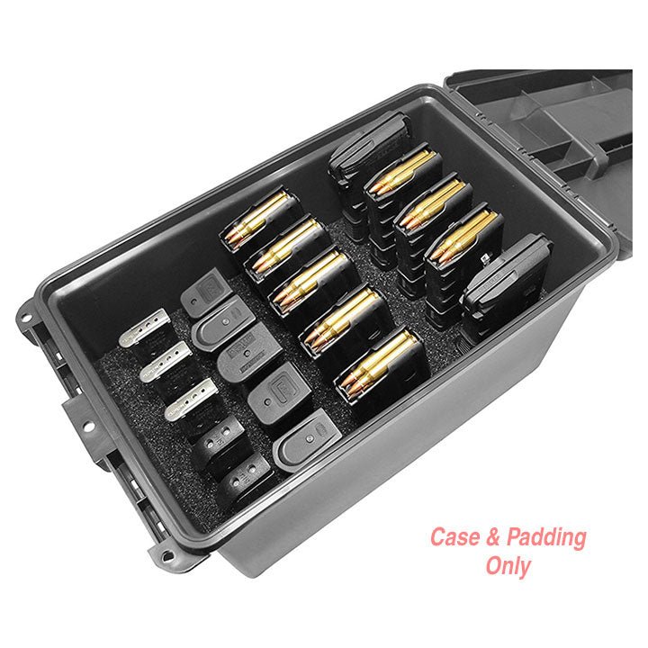 MTM Tactical Mag Can - for 10 (30) Rd AR Mags Plus 10 Double Stacked Handgun Magazines - Clinch River Fishing USA