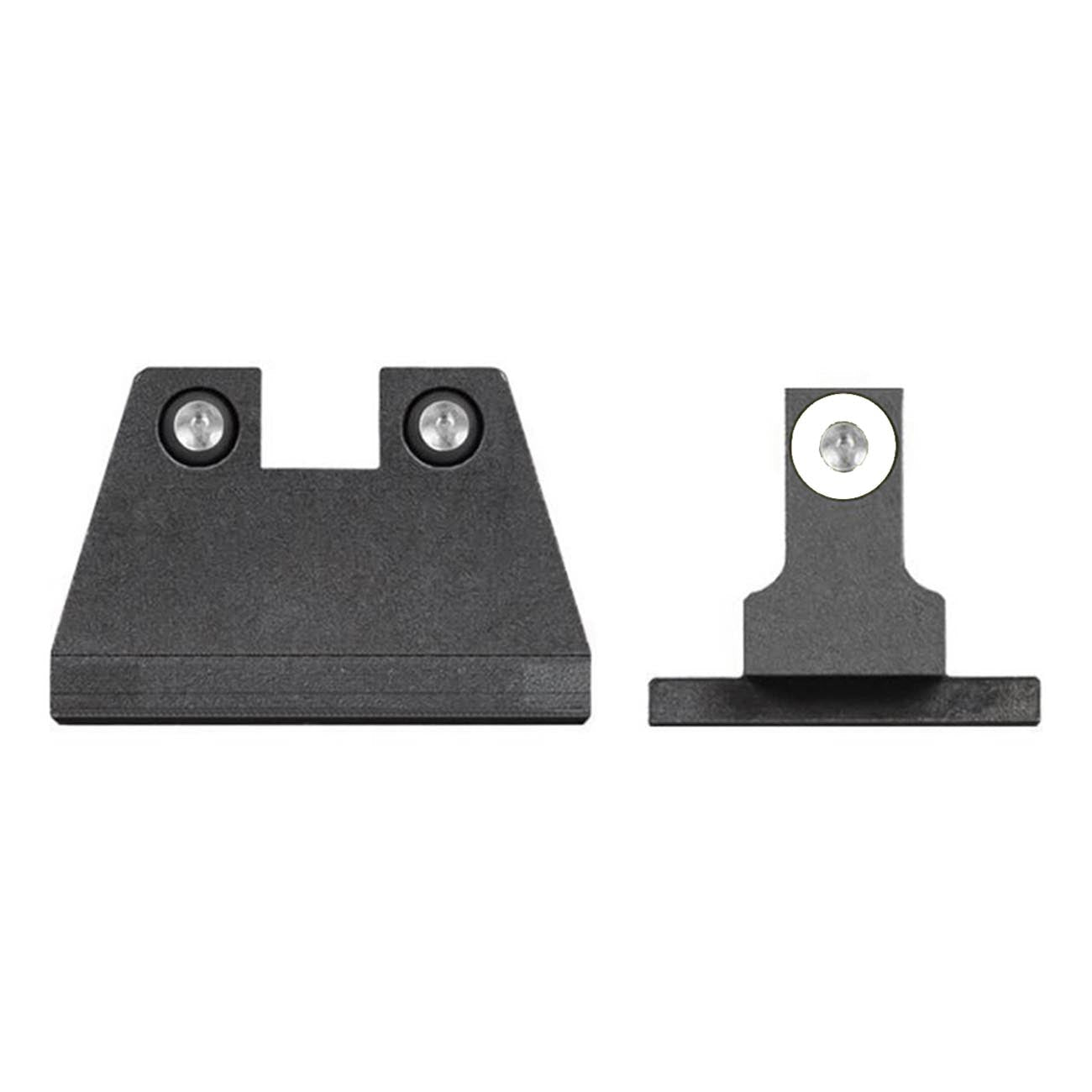 Night Fision Suppressor Height Night Sight Set Sig P320 P365 White - Clinch River Fishing USA