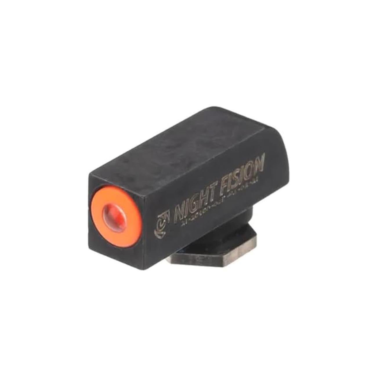 Night Fision Tritium Front Sight ONLY for Glock 17/19/34/43/48 - Orange Tritium Front Ring - Clinch River Fishing USA