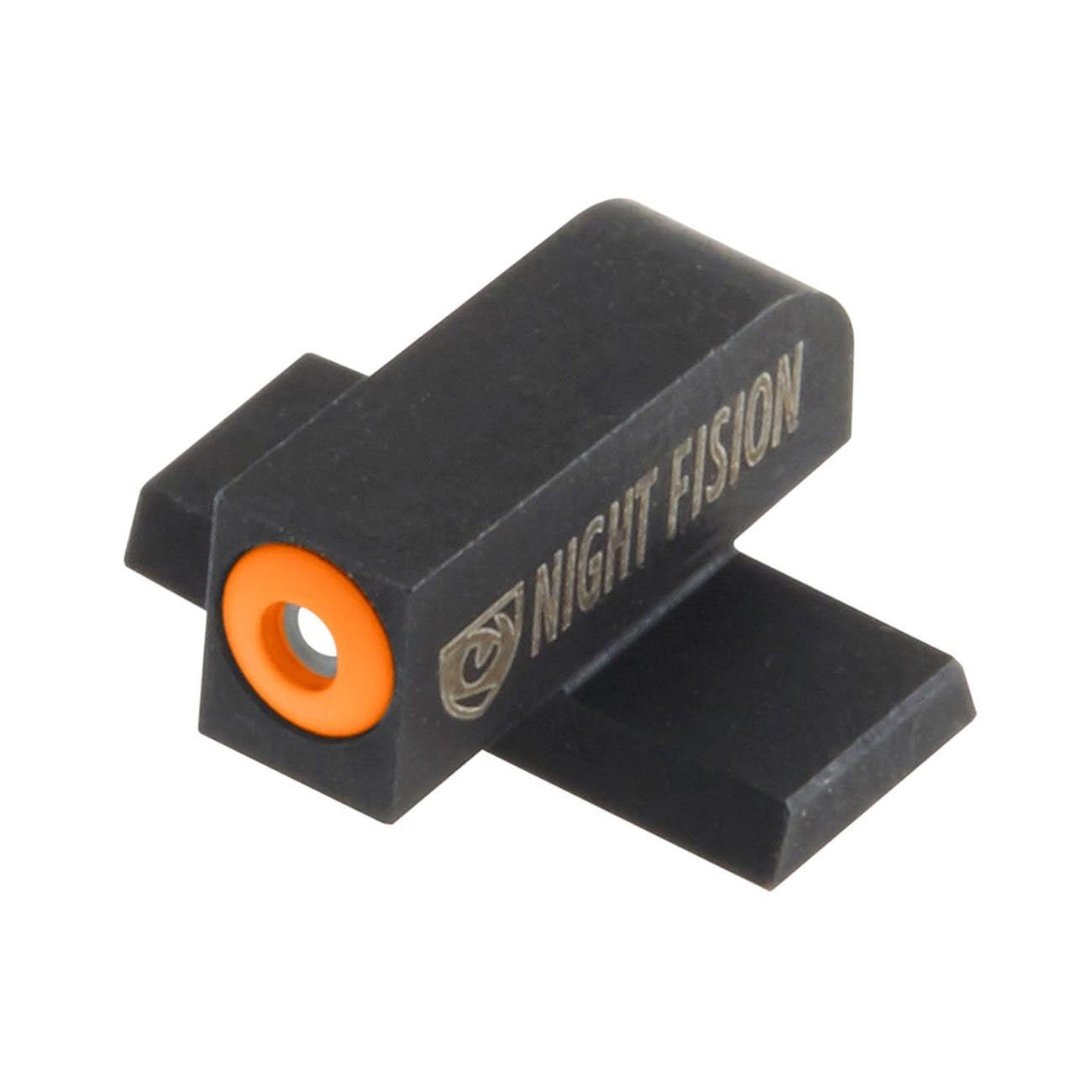 Night Fision Tritium Front Sight ONLY for Sig P320/P365 - Orange Tritium Ring 8 Front - Clinch River Fishing USA