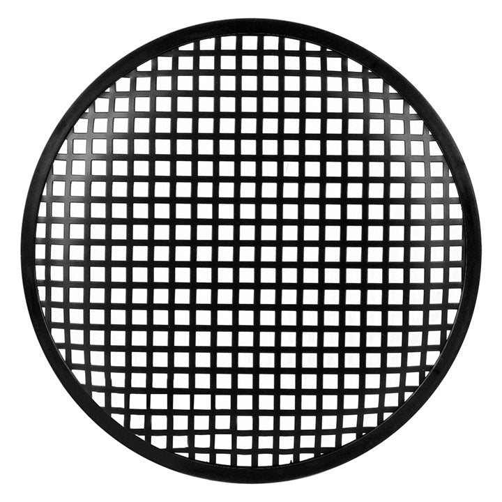 Nippon Black Plastic Waffle Grill: 10" (Each) - Clinch River Fishing USA